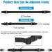 Mask Extender Strap Set (12PCS) - Ear Savers for Face Masks - Black Ear Protectors for Adults, Women, Men, Kids - Buy Online on GoSupps.com