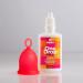 Asan OneDrop Menstrual Cup Cleanser I Best Natural Menstrual Cup Wash I Maintains Cup Hygiene I Removes Odour & Stains I 60 ml I Kills 99% of Bacteria One Drop Cleanser - Buy Online on GoSupps.com