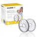 Medela Nipple Formers - Shape inverted or flat nipples to prepare for breastfeeding BPA free one size fits all pack of 2