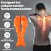 Fonwujiot Neck Massager | Cloudy Neck Relief & Back Extensor Therapy | Trigger Point Muscle Massage for Tiredness Relief - Buy Online on GoSupps.com