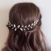 Prosy Bridal Wedding Hair Vines Silver Bride Crystal Headbands Rhinestone Headpieces for Women and Girls
