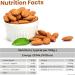 Zeina California Raw Almonds Extra No.1 (1Kg) - Vegan & Kosher Approved High-Fiber, Mineral-Rich Healthy Snack - Buy Online on GoSupps.com