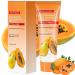 Papaya Essence Brightening Exfoliating Gel, Papaya Scrub Exfoliating Face and Body Scrub with Papaya Extract, Papaya Exfoliating Gel, Deep Cleansing Tightens Pores