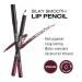 Kiss New York Professional Slim Lip Pencil - Creamy Soft Plum Lip Liner for Long-Lasting Rich Color - Buy Online on GoSupps.com