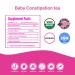 Baby Constipation Relief Tea - Organic & Caffeine-Free - For Colic, Gas, Acid Reflux - 20 Count Pack - Up to 80 Servings - Buy Online on GoSupps.com