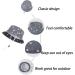 LANGZHEN Beach Sun Protection Hat for Baby Girls 3-6 Months - Dark Blue Stars - Buy Online on GoSupps.com
