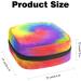 Colorful Tie Dye Sanitary Napkin Storage Bag | Period Sanitary Pouch for Teen Girls & Women - Color 6 - Buy Online on GoSupps.com