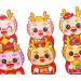 JAYIOLA 6 Red Envelopes for The Chinese Lunar New Year Hong Bao Traditional Gift Red Packets for The Graduation Festival Style B - Buy Online on GoSupps.com