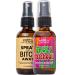 Frankie and Myrrh | Truly Patchouli and Spray the B Away 2-Pack Room Spray and Body Mist Aromatherapy | Essential Oil Natural Light Perfume/Cologne for Relaxation Energy