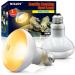 MIXJOY 2 Pack Reptile Heat Lamp 100W UVA Daylight Basking Spot Light Amphibians Basking Bulbs Heat Lamps Heat Lamp Bulbs for Reptiles Lizard Tortoise Bearded Dragon