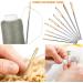 Embroidery Floss Kit - 24 Skeins Premium Cross Stitch Thread for Knitting & Stitching (Pink) - Buy Online on GoSupps.com