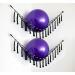 Diocos Exercise Ball Holder - Yoga Ball Rack, Black - Buy Online on GoSupps.com
