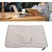 ACOUTO USB Heating Scarf - Skin-Friendly Flannel-Cashmere 5V 10W for Home Office | Cozy Striped Khaki 75x115cm - Buy Online on GoSupps.com
