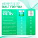 Hempactiv Joint & Muscle Relief Cream with Hemp, Menthol, MSM & Arnica - Soothe Discomfort in Back, Muscles, Joints, Neck, Shoulders, Knees, Nerves - 2 Fl Oz - Buy Online on GoSupps.com