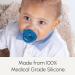 SoothiPop (2 Pack) Silicone Pacifier Shaped Baby Teething Toy - Freezable & Chewable - White & Blush - Soothe Infant Sore Gums - Buy Online on GoSupps.com