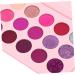 SOESFOUFU 15 Woman Eyeshadow Compact Glitter Eyeshadow Eyeshadow Makeup Palette Purple - Buy Online on GoSupps.com