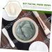 BELLIFFY 1 Set Bowl DIY Tools Mixing Bowl DIY Cosmetic Cosmetic Bowl DIY Skin Care Mixing Tool Maskes Spoon Beauty Salon Bowl Household Tools DIY Cosmetic Tool Facial Pp - Buy Online on GoSupps.com