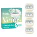 Gillette Venus Comfortglide 5 Sensitive razor blades for women 4 replacement blades