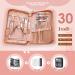 Professional 30 Piece Manicure Set for Women - Stainless Steel Nail Clippers and Pedicure Kit in Pink - Buy Online on GoSupps.com