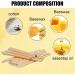 MQFORU Natural Beeswax Ear Candles 10 Pcs - Ear Wax Remover with Protectors Disks - Buy Online on GoSupps.com