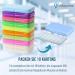 Vidaprime Orthodontic Wax 10-Pack | 350 Pre-Cut Dental Wax Pieces for Braces | Ultimate Comfort & Protection - Buy Online on GoSupps.com