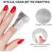 HUAXIYAN Gel Nail Polish Remover Wraps with Cotton Pad - 100 Count Pack - Buy Online on GoSupps.com