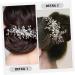 minkissy Wedding Hair Accessories Hair Clips Hair Barrettes Tiara Hair Pin Bride Hairpin Bridal Hair Accessory Girl Headpiece Bride Headpieces for Wedding Hair Comb Rhinestones Leaf Women's - Buy Online on GoSupps.com