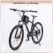 BUCKLOS MTB Suspension Fork 100mm Travel | 26/27.5/29 | 28.6mm Straight Tube | QR 9mm | Crown Lockout | Aluminum Alloy XC Mountain Bike Front Forks - Buy Online on GoSupps.com