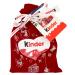 Kinder Kinder Happy Snack Bag Red - 10 Assorted Sweet Chocolate Snacks Special Santa Sack Gift Idea 290g Pack