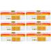 Crich Crackers Salati Pack of 6 salty crackers crackers with salt grains and sourdough 250 g each pack contains 10 individual portions + 1 can of peach yoga iced tea 330 ml - Buy Online on GoSupps.com