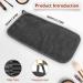 NineEuh Microfiber Makeup Towels - 6 Reusable Washable Cloths for Easy Makeup Removal - Buy Online on GoSupps.com