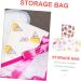 Lurrose 3pcs Napkin & Makeup Storage Travel Organizer Bags - Adorable Period & Tampons Collect Bags for Women - Buy Online on GoSupps.com