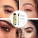 Eyebrow PenDouble Sided 4 Fork Eyebrow Gel Pen Smudge Resistant Makeup Accessories Women Face Painting Supplies for Business Gym Men Photo Shoot Sports Date Workout - Buy Online on GoSupps.com