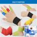 12 Roll Self-Adhesive Cohesive Bandage 10cm - Elastic Wrap for Fingers Hands Pets & Horses - Ideal for Veterinary Use (Red) - Buy Online on GoSupps.com