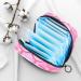 Shop Women's Pink Mermaid Scales Tampon Storage Bags | Functional & Stylish Zip Pockets - Buy Online on GoSupps.com
