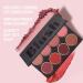 8 Colors Blush Palette - Powder & Cream Contour Highlight Palette for Natural Nude Makeup - Professional Facial Blush - Buy Online on GoSupps.com