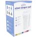 Ubbi Steel Diaper Pail - Odor Locking No Special Bag Needed | Award-Winning Herringbone Design | Must-Have for Registry - Buy Online on GoSupps.com