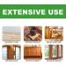 Wood Seasoning Beeswax for Furniture | Restorative Polishing Cleanser Wax - Multipurpose Wood Furniture Polish Wooden Finish Restorer Conditioner for Glow Cabinet Protector Paste Kroren - Buy Online on GoSupps.com