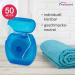 Wellsamed Dental Floss 50m Dispenser - Tasteless Interdental Cleaning | Buy Online for International Shipping - Buy Online on GoSupps.com