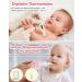 Lictin Baby Care Set 12-Piece | Newborn Essentials with Thermometer Nail Scissors Brush & Comb | Pink Baby Care Set - Buy Online on GoSupps.com