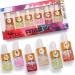 Nbc Cuticle Oil 6 Fruit-Scent Mini Bottle Set For Repaire Nail Cuticle Skin Damage 6x5ml Total