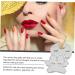 2 pi ces Palette de Manucure Anneau Nail Art Plateau de M lange Couleur Vernis Ongles Portable Cr atif pour Salon et DIY - Buy Online on GoSupps.com