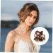 FRCOLOR Wavy Hair Extensions Straight Wig Hair Extensions Curly Hair Extensions Curly Hair Wig Crown Bows for Ponytail Curly Wigs Extend High Temperature Wire European and American 66x26x0.8cm Light Brown - Buy Online on GoSupps.com