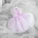 Luxury Dog Wedding Dress - Purple Princess Skirt & Evening Dresses for Little Dogs | Summer Puppy Clothing with Bowknot - Buy Online on GoSupps.com