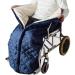 Wheelchair Cover for Adults 100% Waterproof Fleece-Lined Lap Blankets for Elderly Universal Wheelchair Accessory for Adults