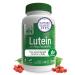 Lutein 20mg with Zeaxanthin 4mg 60 Softgels | Trans-Isomer Marigold Extract in Nature Identical 5:1 Ratio | Supports Healthy Eye Skin and Brain | Non-GMO Soy & Gluten Free | by Health Thru Nutrition 60 Softgels (Pack of 1)
