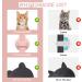 Lafayi 2 Pack Cat Collar with Bell & Reflective GPS Tracker | Personalized Pink Airtag Case & Safety Clasp | International Shipping Available - Buy Online on GoSupps.com