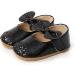 RVROVIC Baby Girl Moccasins 12-18 Months - Sparkly Princess Prewalker Shoes (Black) - Buy Online on GoSupps.com