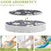3-Pack Cleaning Kitchen Sponges Oval Blooming Flowers Black Kitchen Cellulose Dishwashing Wood Pulp Cotton - Buy Online on GoSupps.com