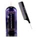 Therapro MEDIceuticals SATURATE Dry Scalp & Hair Moisturizing SHAMPOO for WOMEN (w/Sleek Steel Pin Tail Comb) Features Proprietary Hair Loss Complexes (8.45 oz / 250 ml - ORIGINAL SIZE) 8.45 Ounce / 250 ml - ORIGINAL SIZE